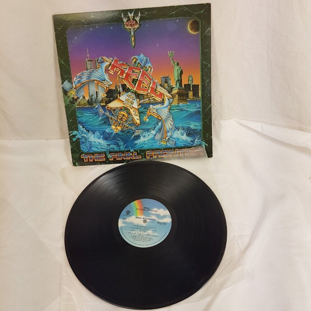 Keel ‎The Final Frontier LP Vinyl MCA Records MCA-5727 1986album